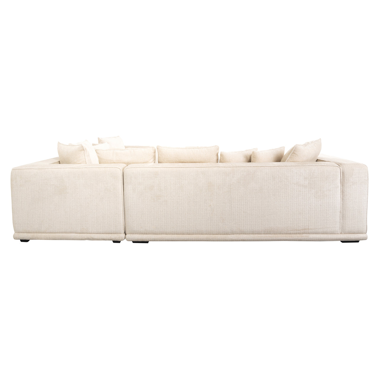 Hoekbank Lusso - Beige chenille