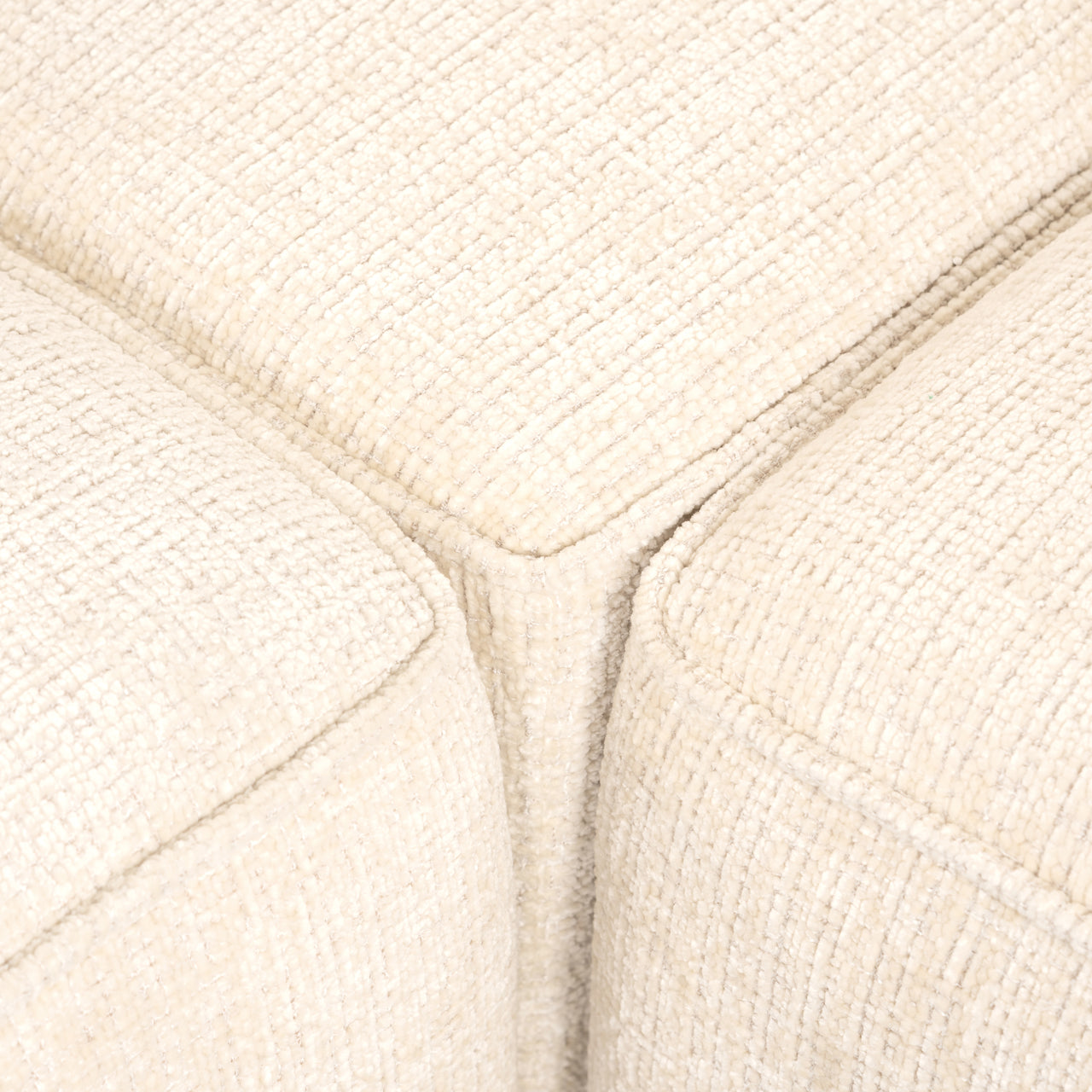 Hoekbank Lusso - Beige chenille