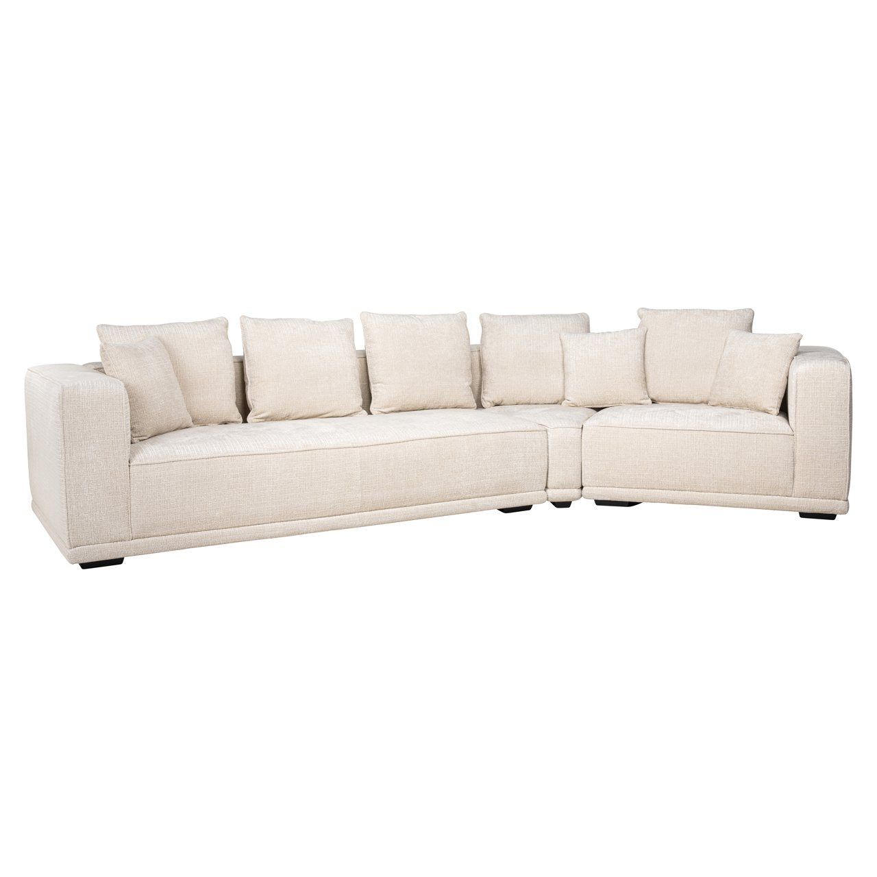 Sofa Lusso - L - Beige chenille