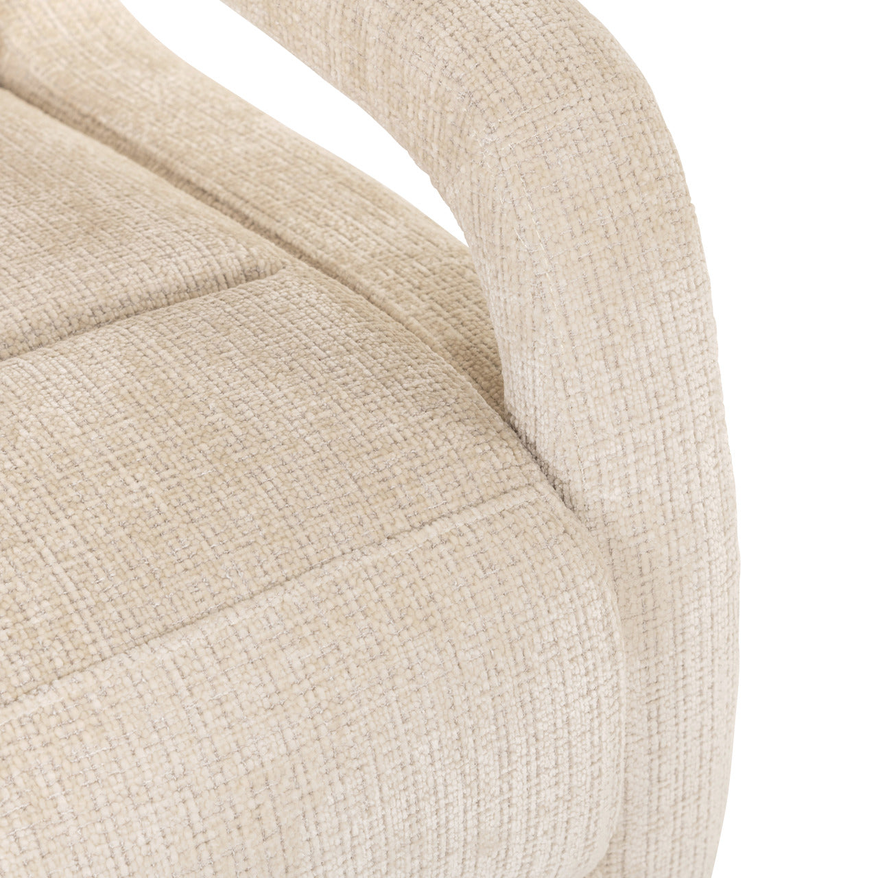Relax draaifauteuil Denvi - Beige chenille