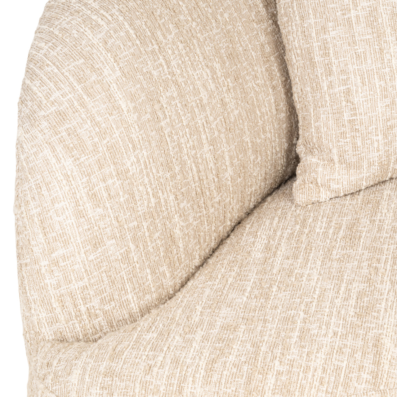 Sofa Pandora - Beige angora (lounge rechts)