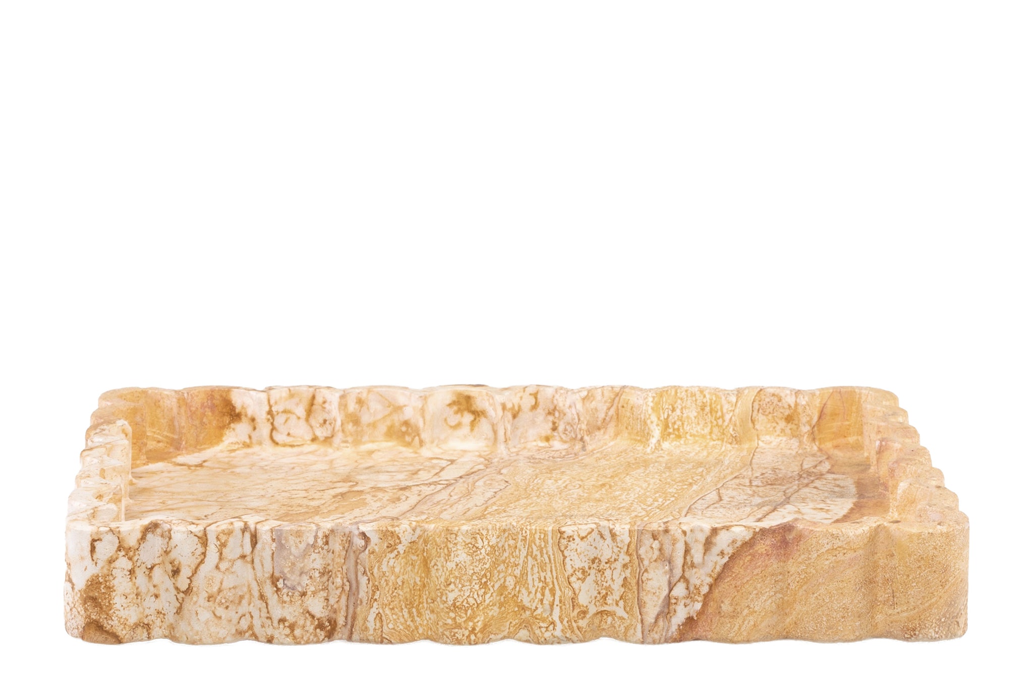 Dienblad Petal - Bruin