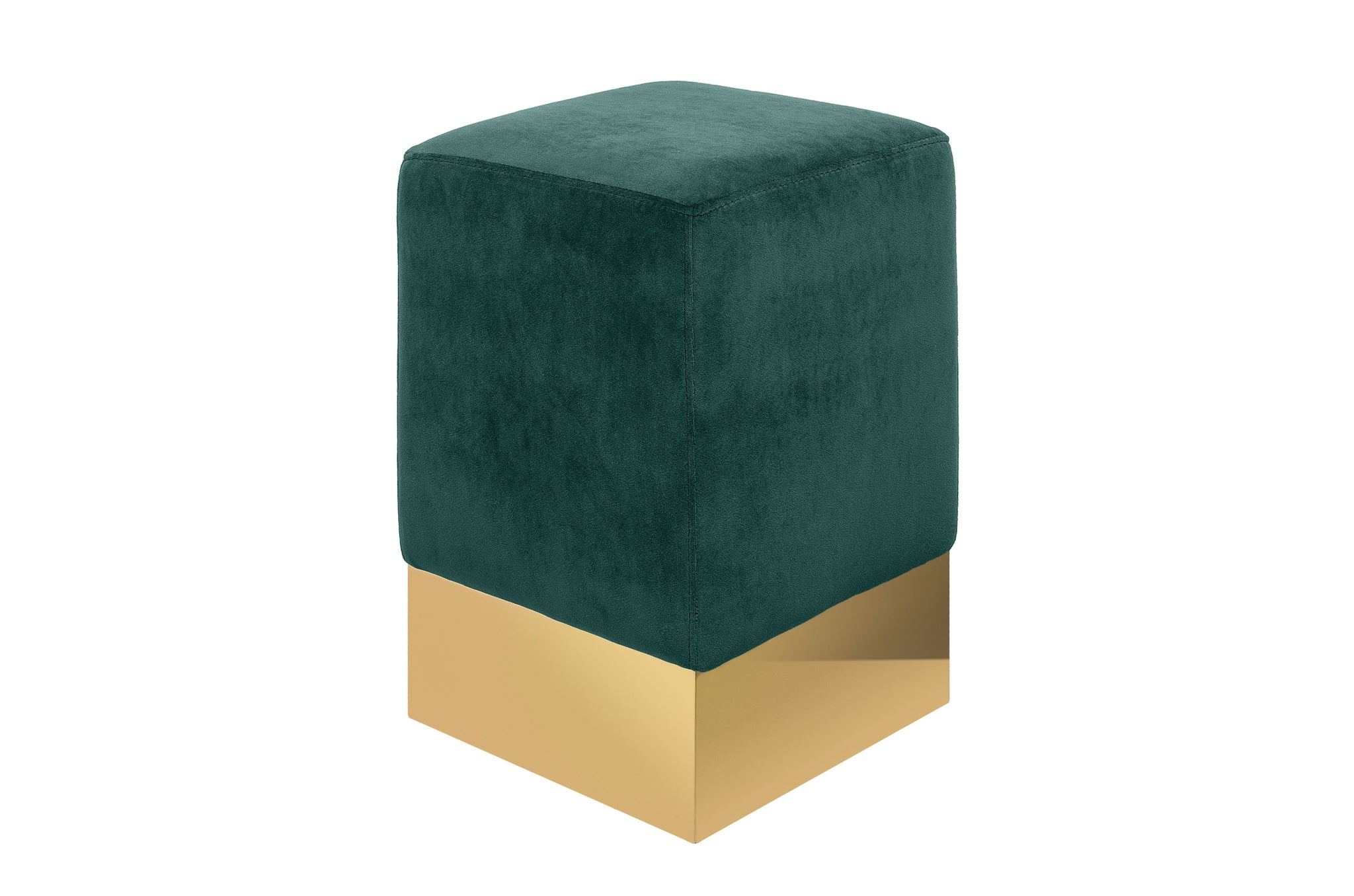 Poef Ella - Green velvet