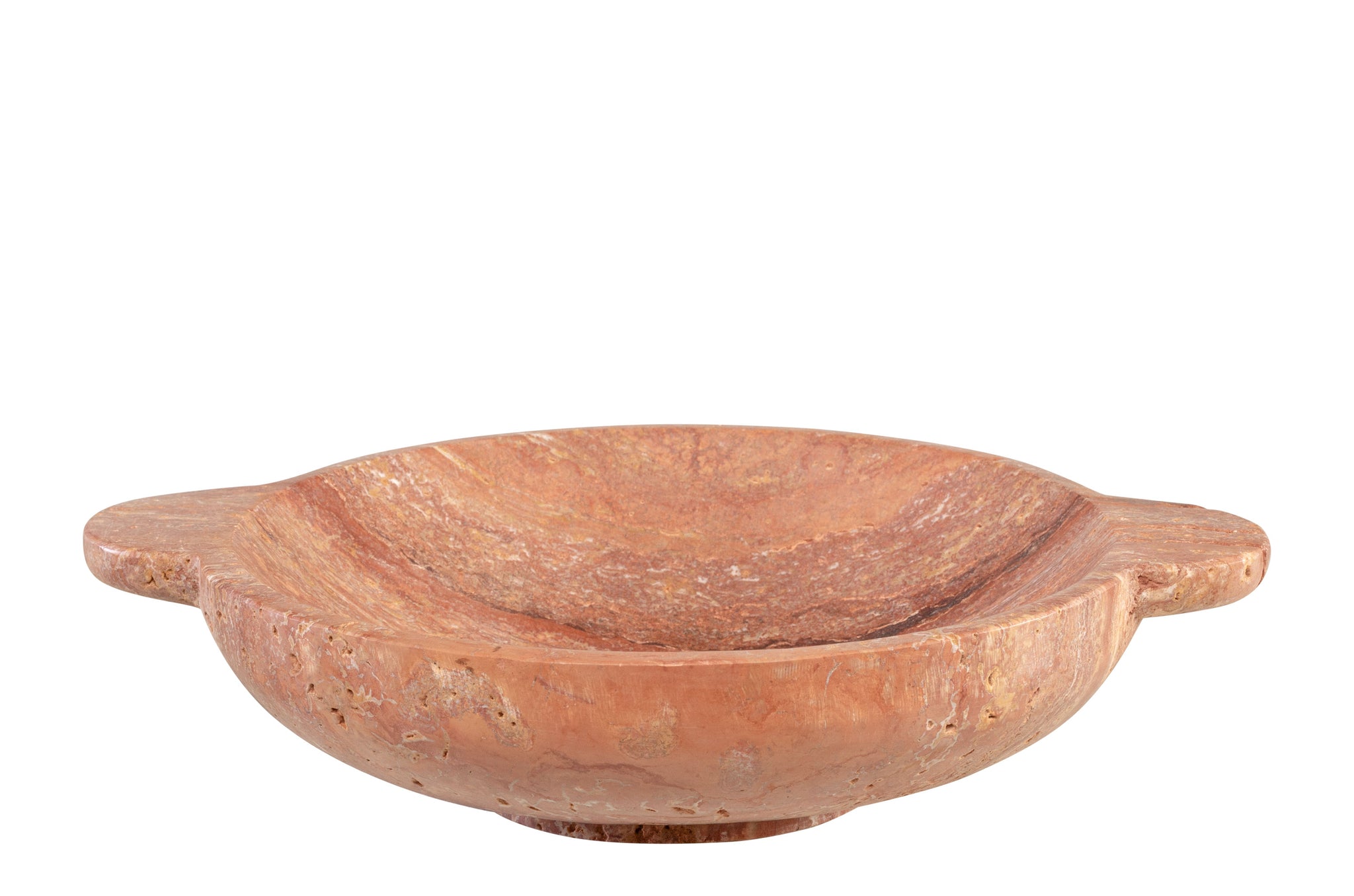 Schaal Monkey - Red Travertin