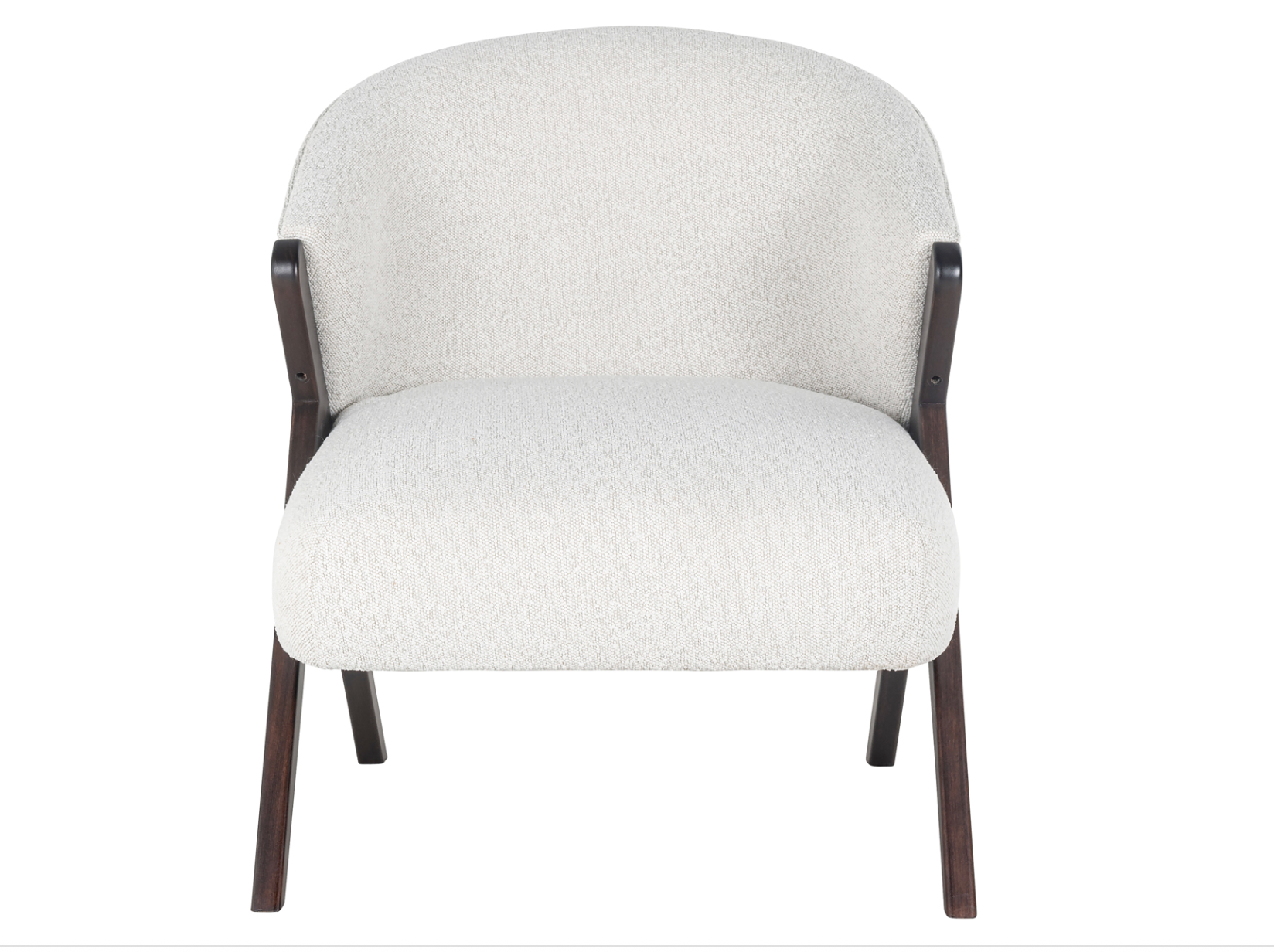 Fauteuil Mia - White bouclé