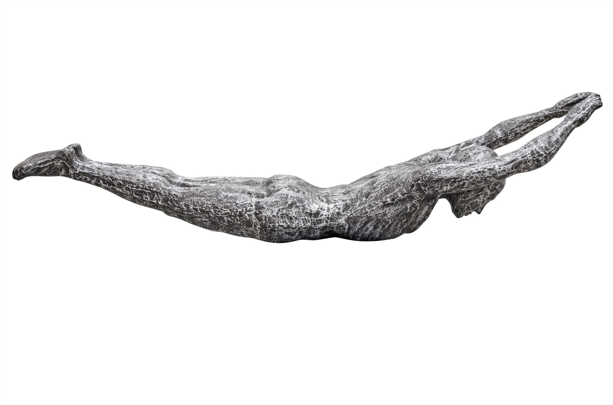 Standbeeld Abstract Diver - uitgestrekt