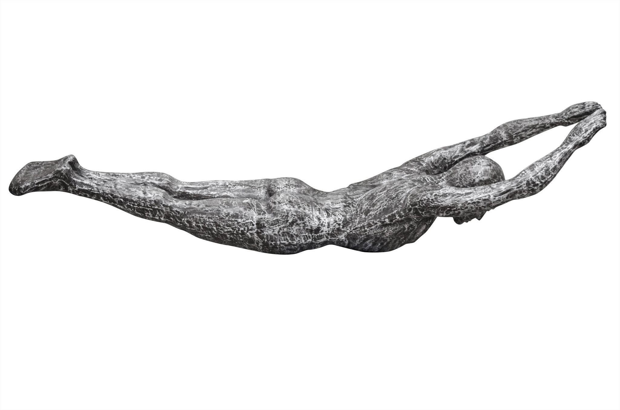 Standbeeld Abstract Diver - uitgestrekt