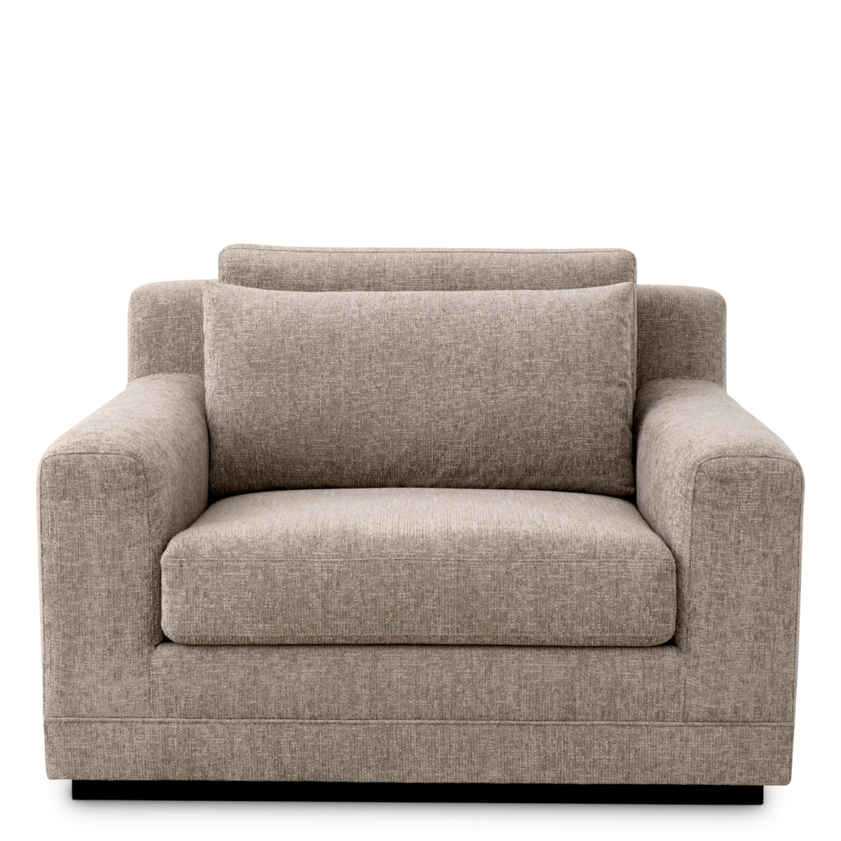 Fauteuil Manhattan - Hunt Chenille taupe