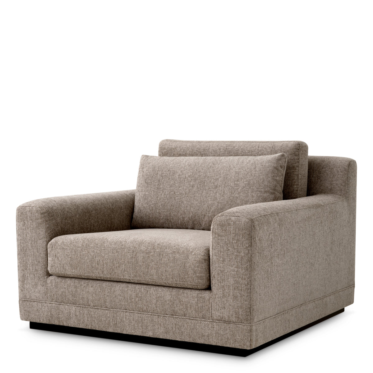 Fauteuil Manhattan - Hunt Chenille taupe