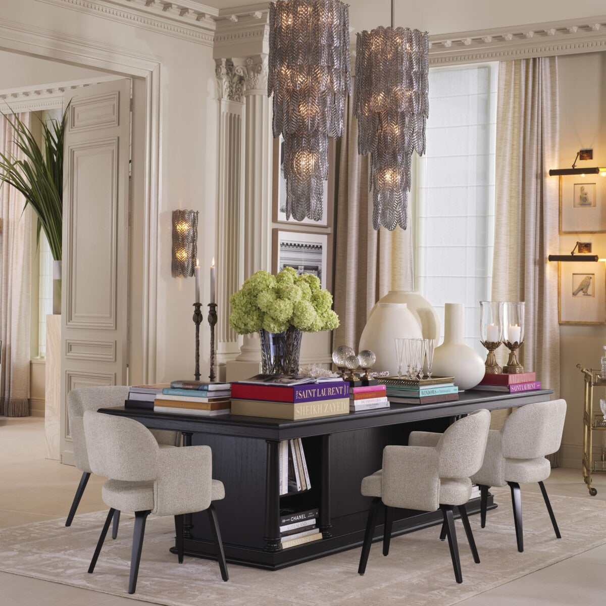 Eetkamerstoel Park - Palmer beige