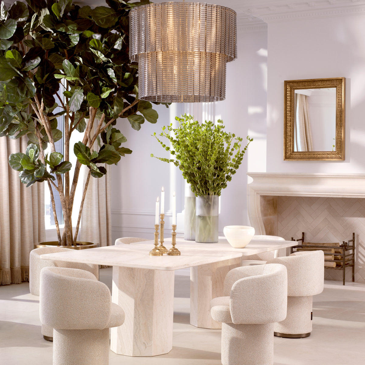 Eetkamerstoel Marly - Palmer beige