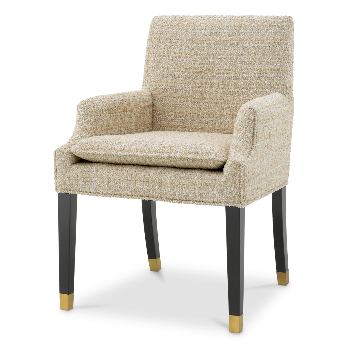 Eetkamerstoel Clayton - Winslow chenille beige