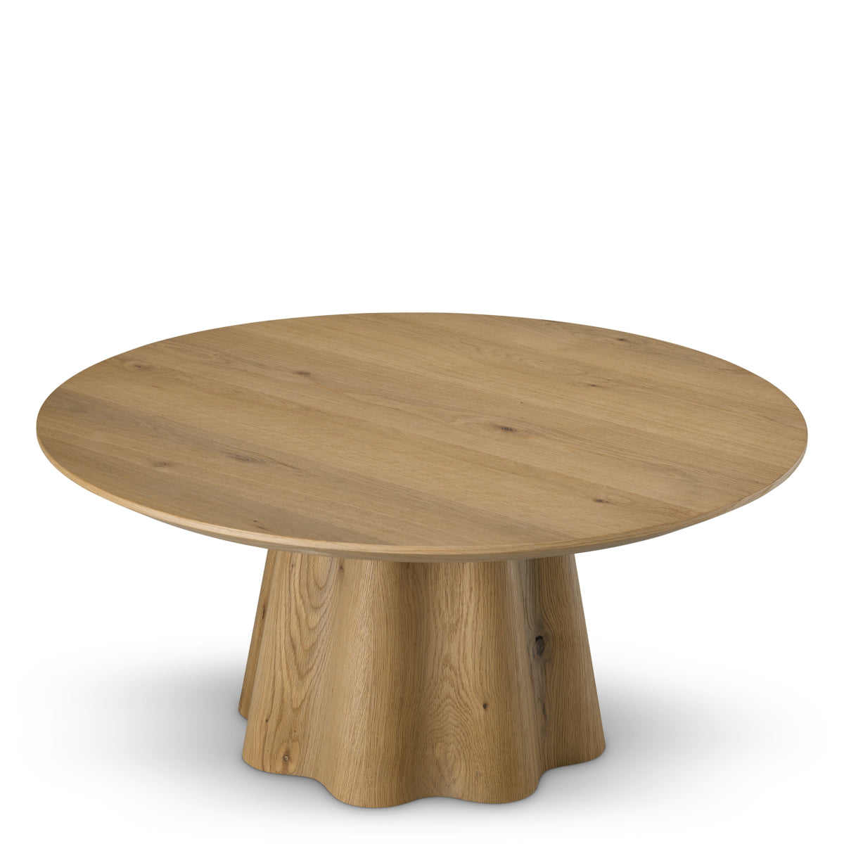 Salontafel Papyrus Ø100 - Warm eiken