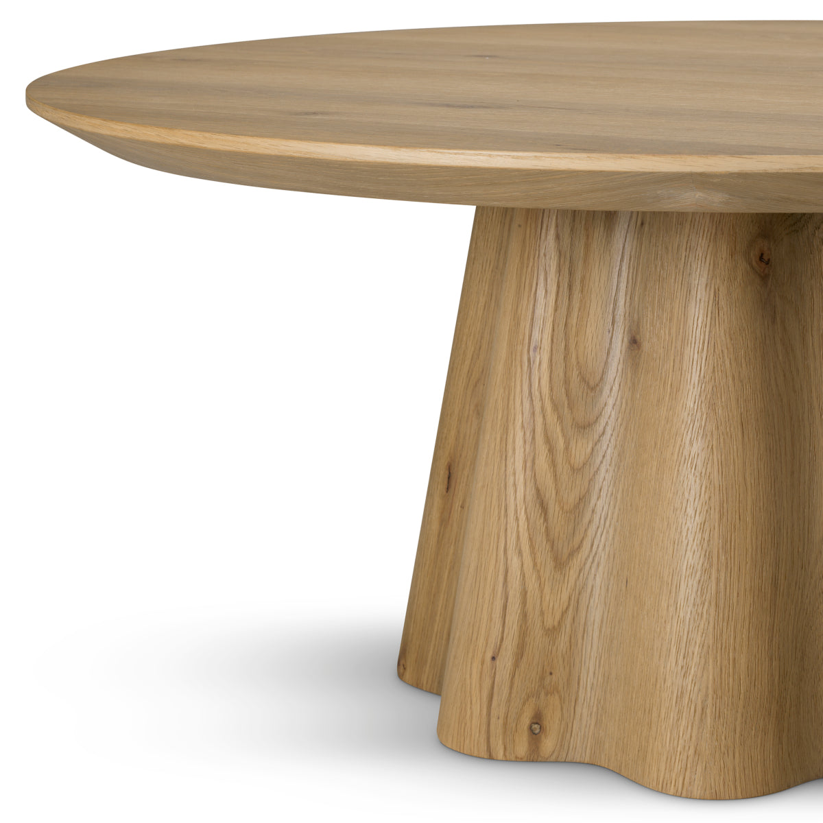 Salontafel Papyrus Ø100 - Warm eiken