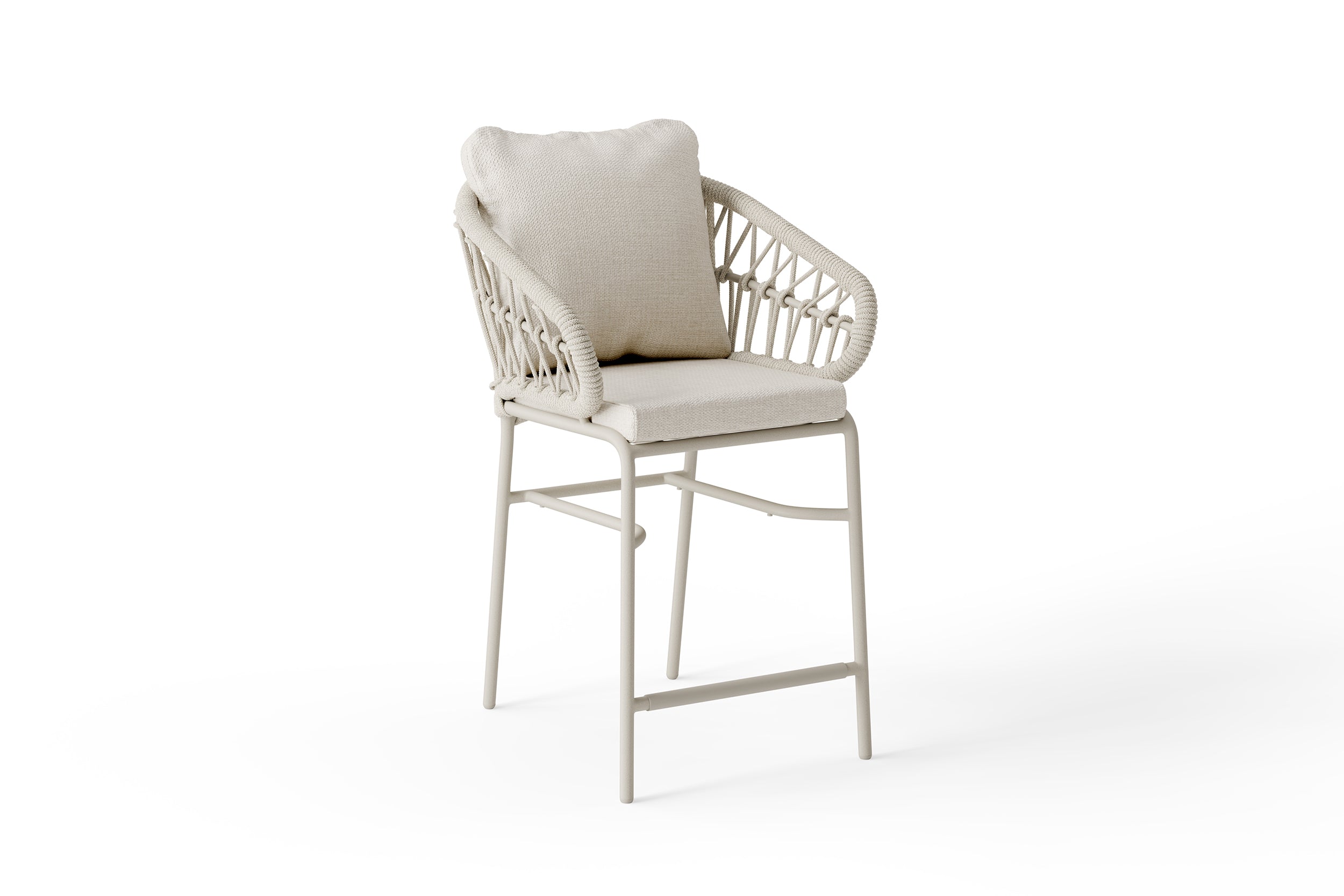 Barkruk Tosca - Camel sand - Natural mixed weave