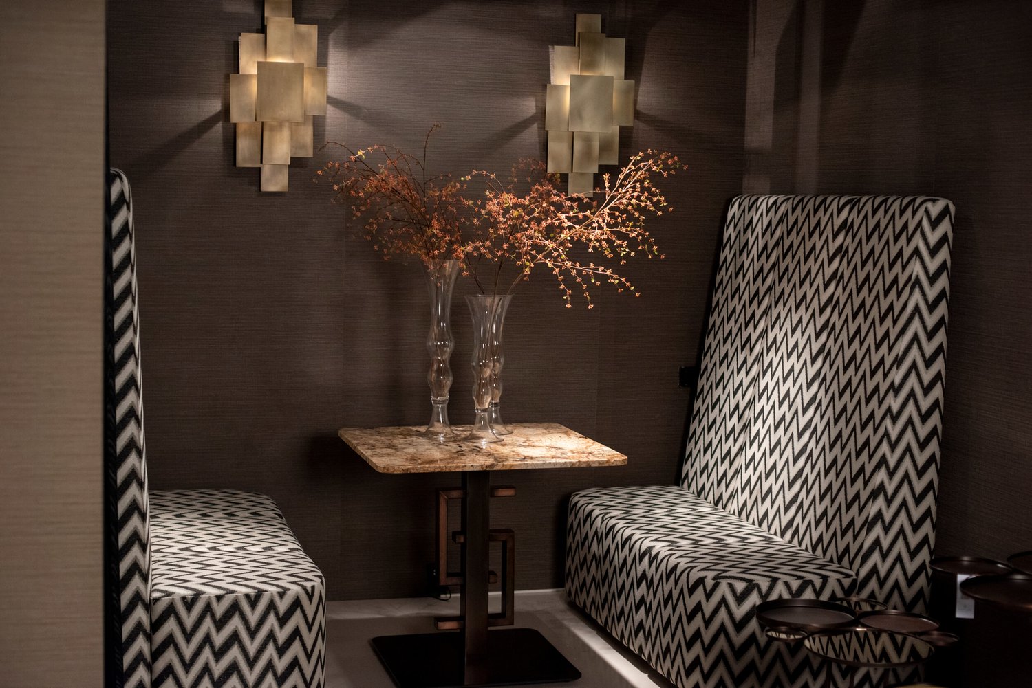 Wandlamp Ginger Messing