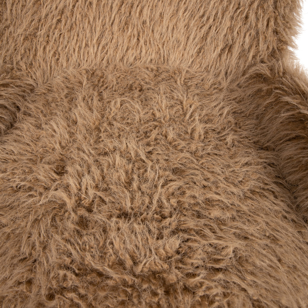 Barkruk Ares Hair - Bruin (set van 2)