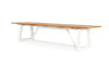 Tuintafel Ovada - 280x100 - Matt white