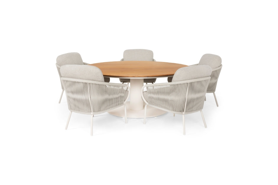 Tuinstoel Dolce - Low dining - Camel Sand - Natural Gravel