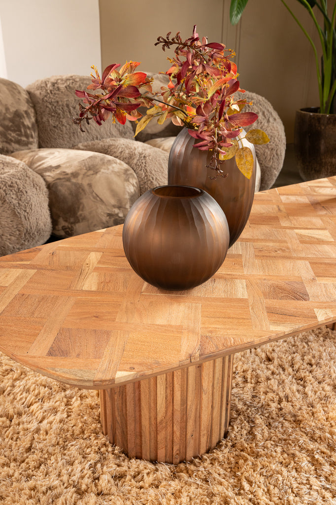 Salontafel Fieron - Naturel - rechthoekig