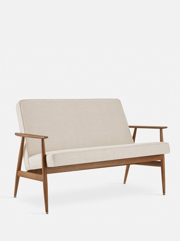 Bank Fox Coco Crème Donker Hout