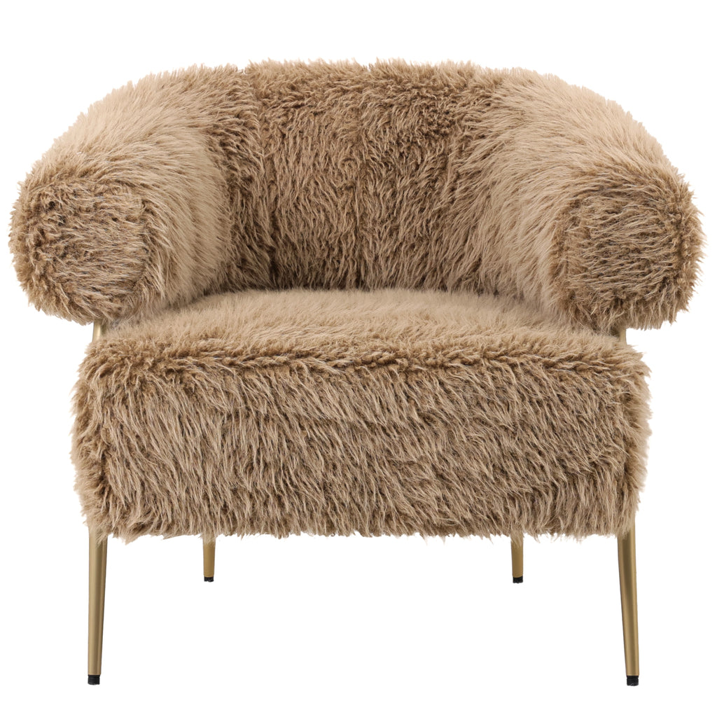Fauteuil Hair - Bruin