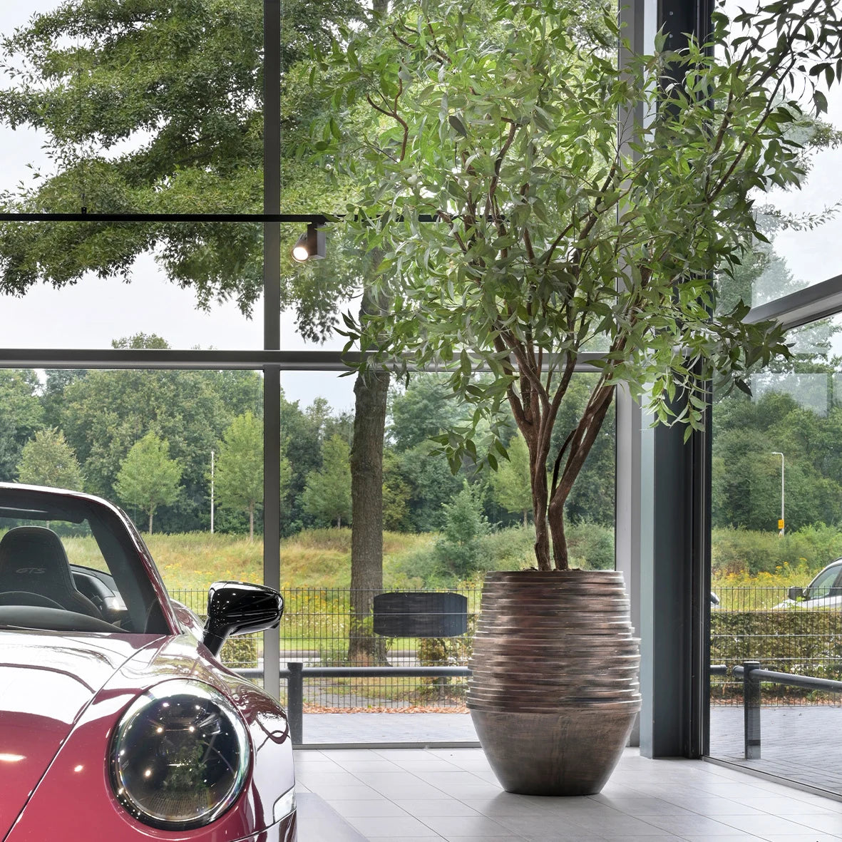 Plantenbak Roza Ovaal XL - Koper - D80 H100