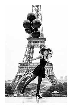Foto Art - 'Josefine Lywinge Eiffel tower'