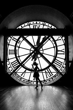 Foto Art - 'Josefine Lywinge Grand clock'