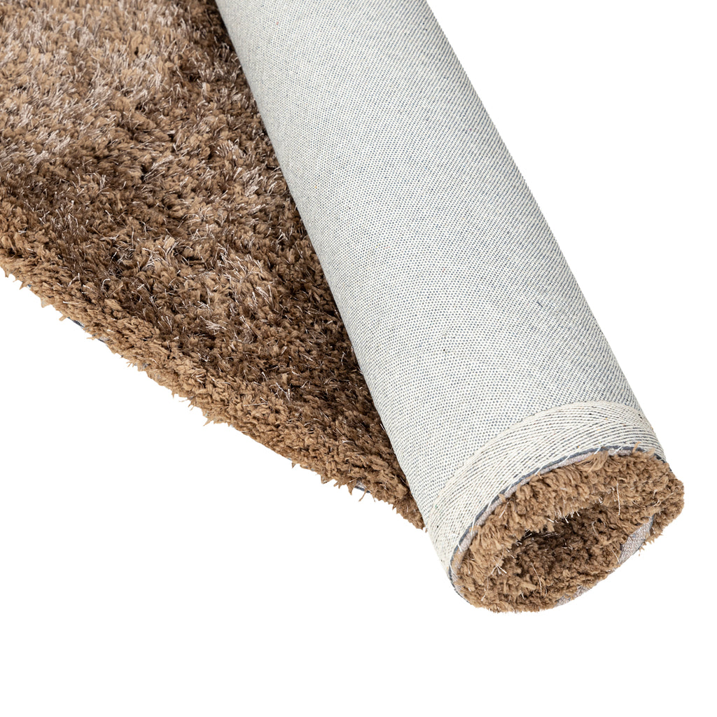 Vloerkleed Jups - Bruin - Rond - M