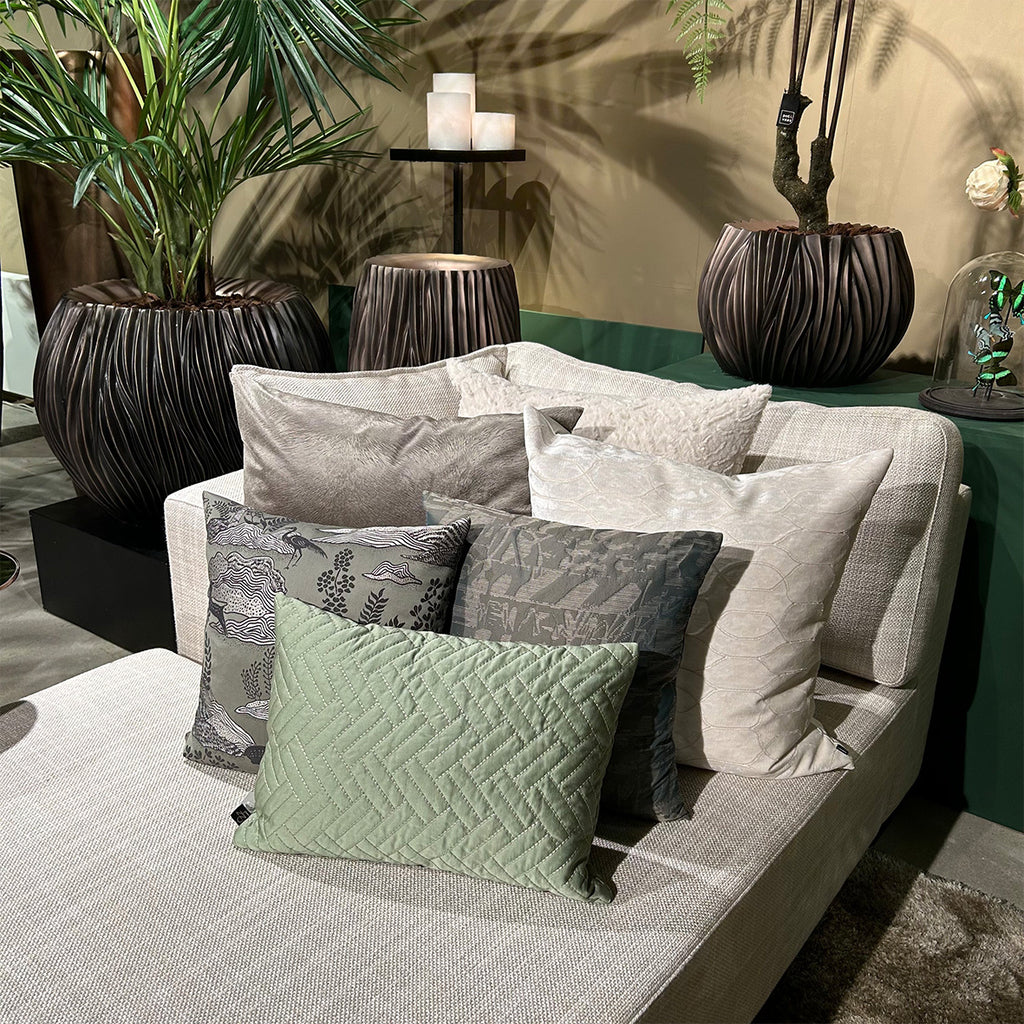 Sierkussen Verona - Wit - L60 B60