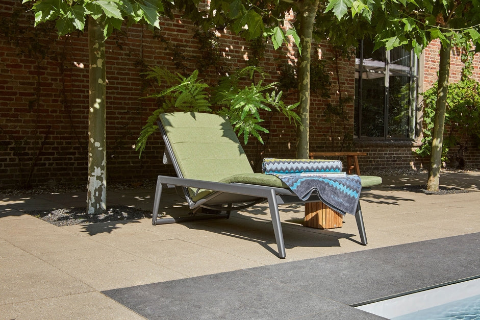 Ligbed Terme - Royal Grey - Black Grey