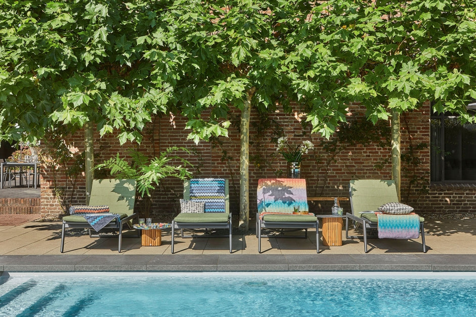 Ligbed Terme - Royal Grey - Black Grey