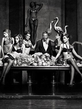 Foto Art - 'Manly providence' (black & white)