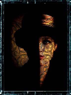 Foto Art - 'Mystique Lady'