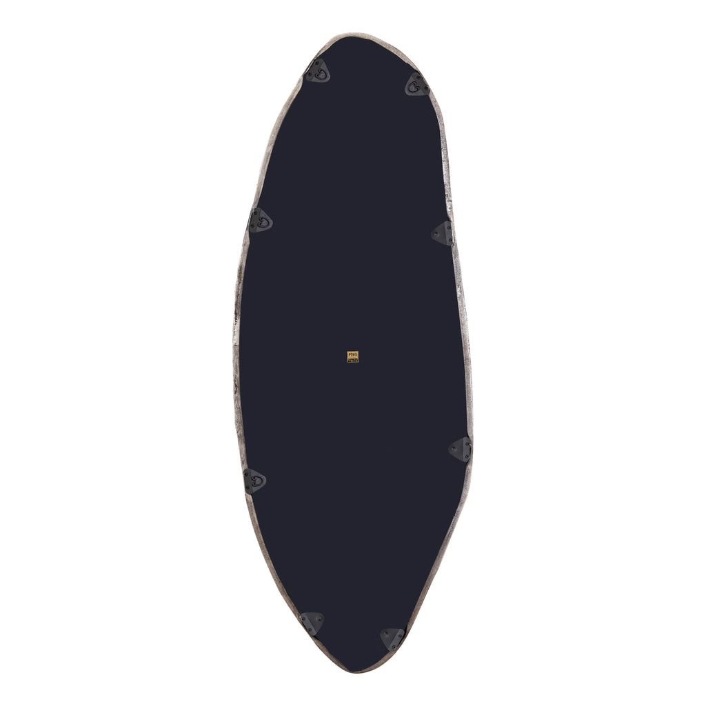 Spiegel Paislie - Nikkel - Ovaal