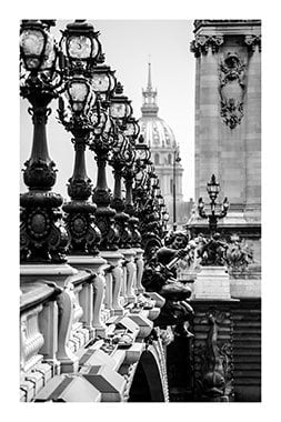 Foto Art - 'Pont Alexandre III the Seine'