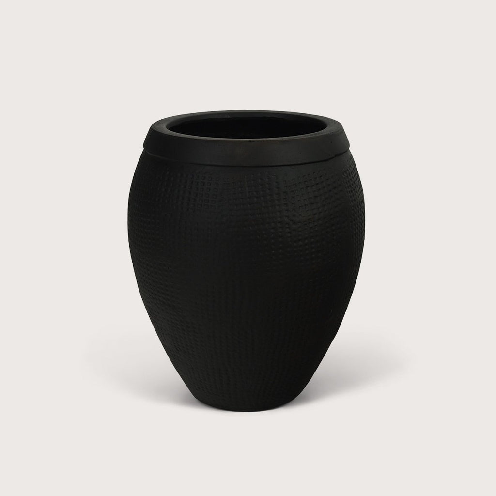 Plantenbak Cher - Zwart - D40 H47