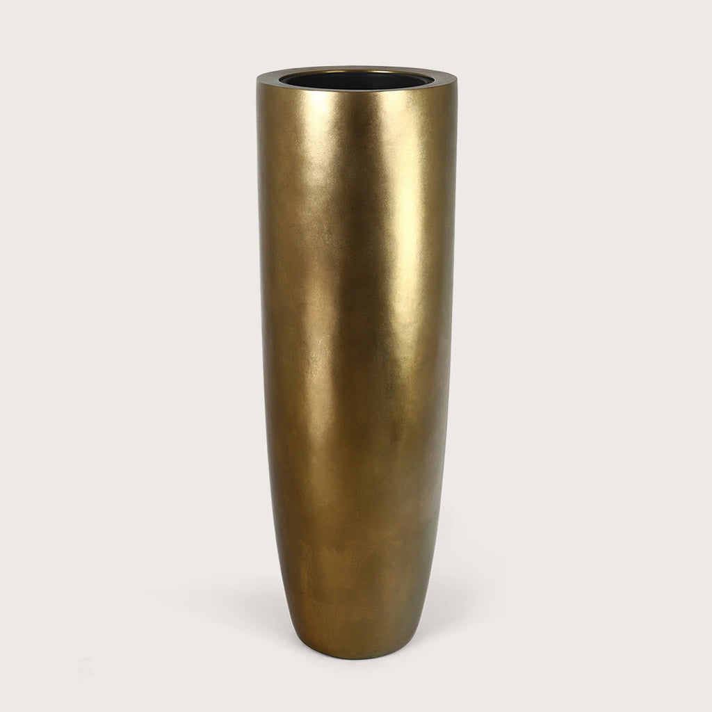 Plantenbak Ella - Brass - D48 H150