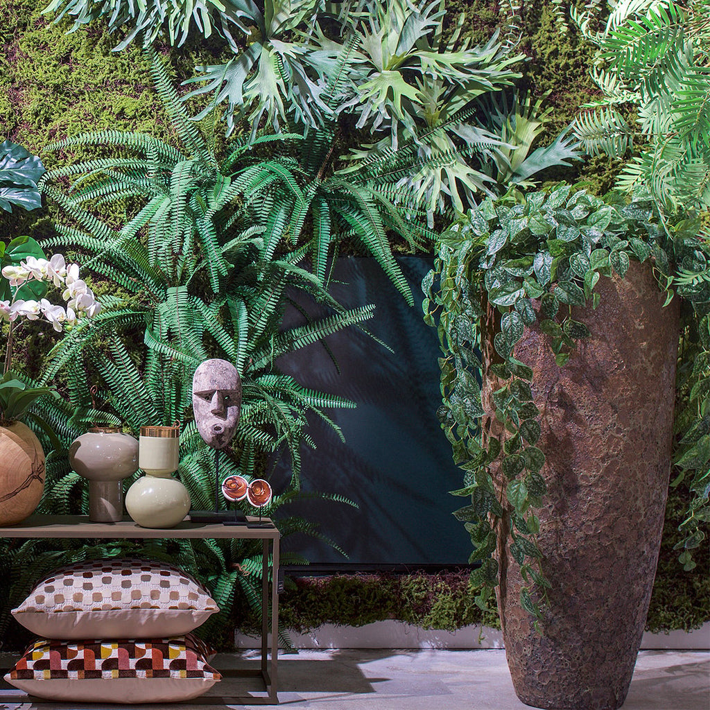 Plantenbak Klaas - Lava Bruin - D53 H120