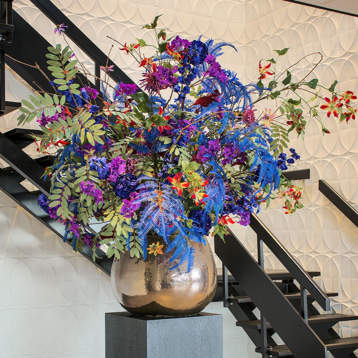 Pot Koos Metaalglans L