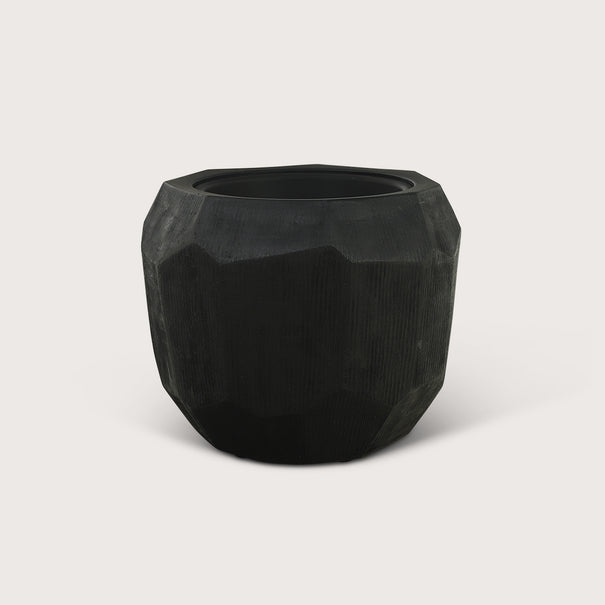 Plantenbak Morris - Zwart - D37 H32