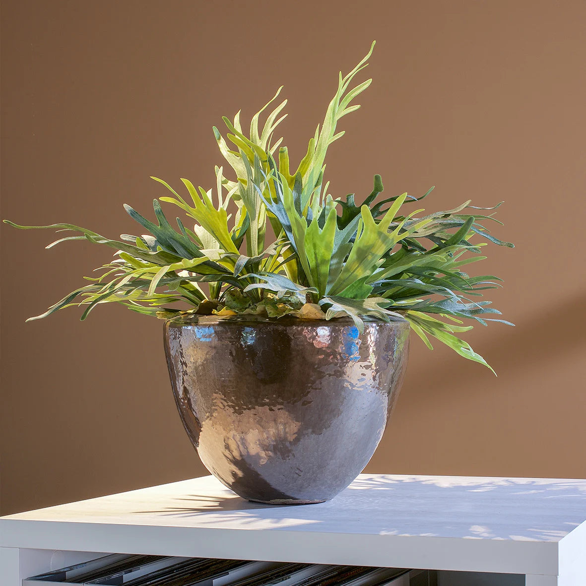 Pot Tinus Metaalglans S