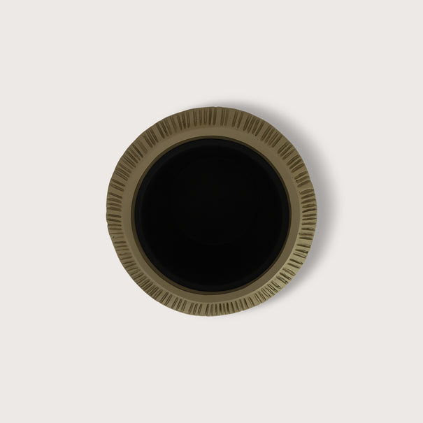 Plantenbak Ziggy - Beige - D37 H92