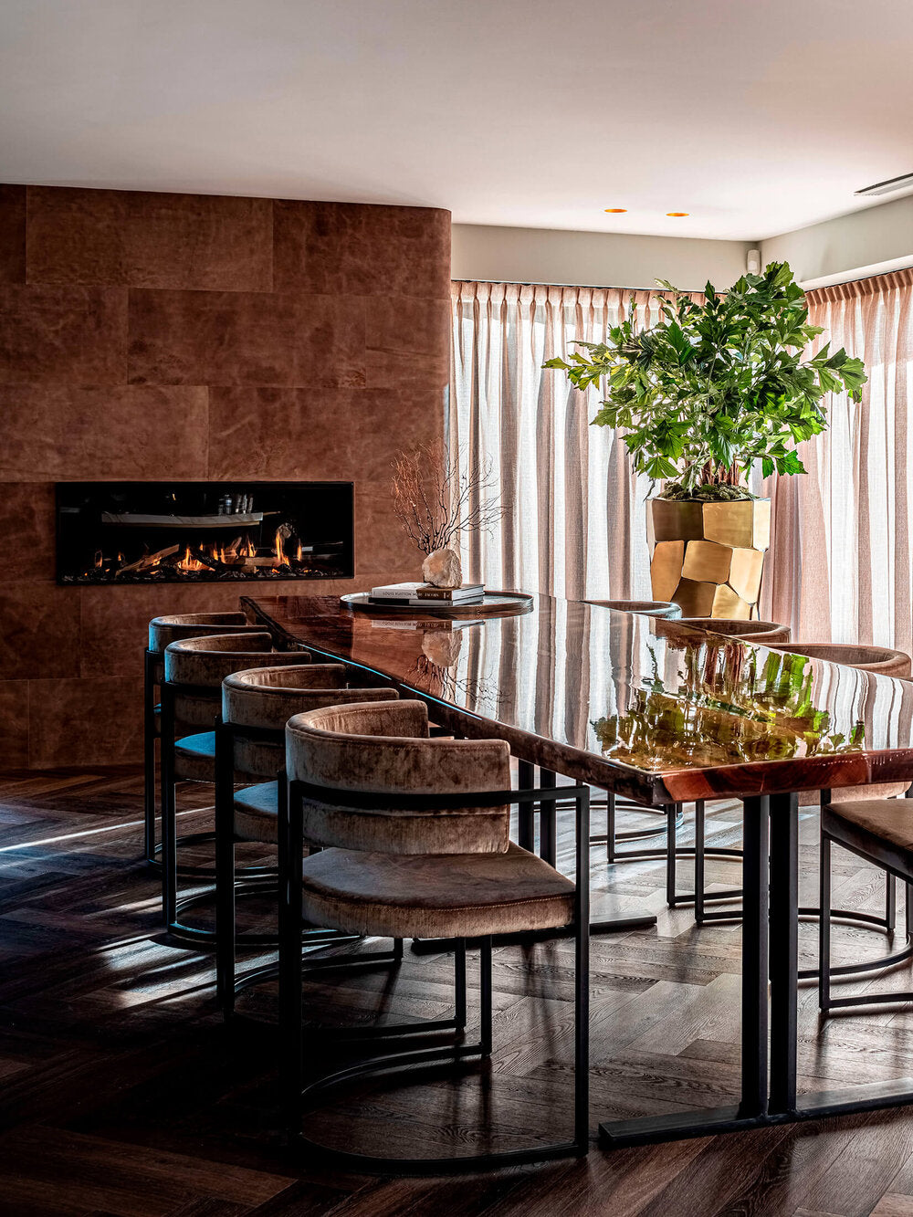 Eetkamerstoel Ray Brons