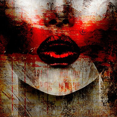 Foto Art - 'Red kiss'
