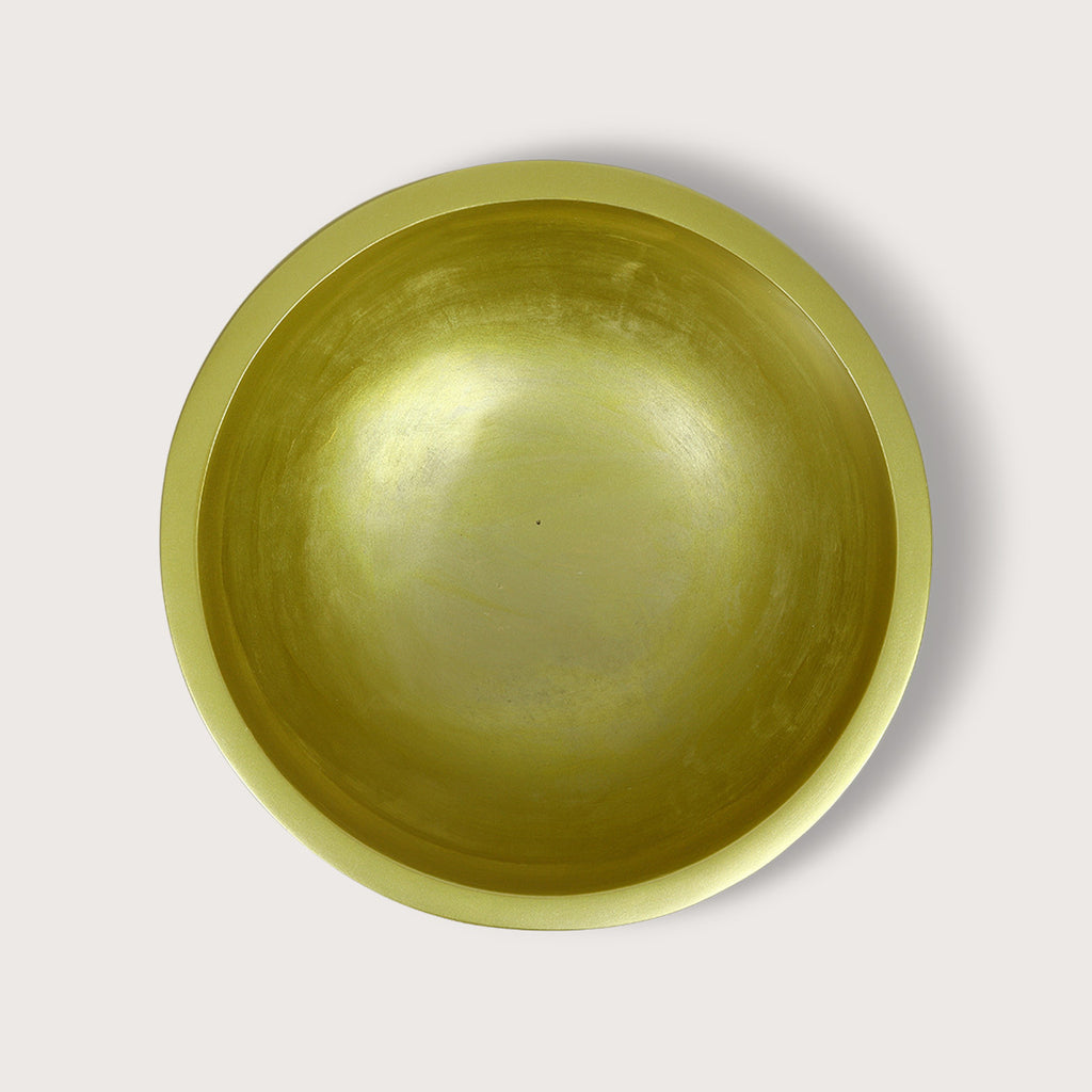 Schaal Asphalt - Goud - D56 H27