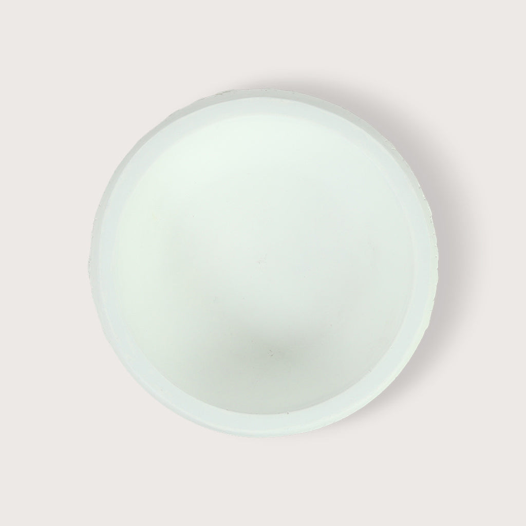 Schaal Asphalt - Wit - D40 H20