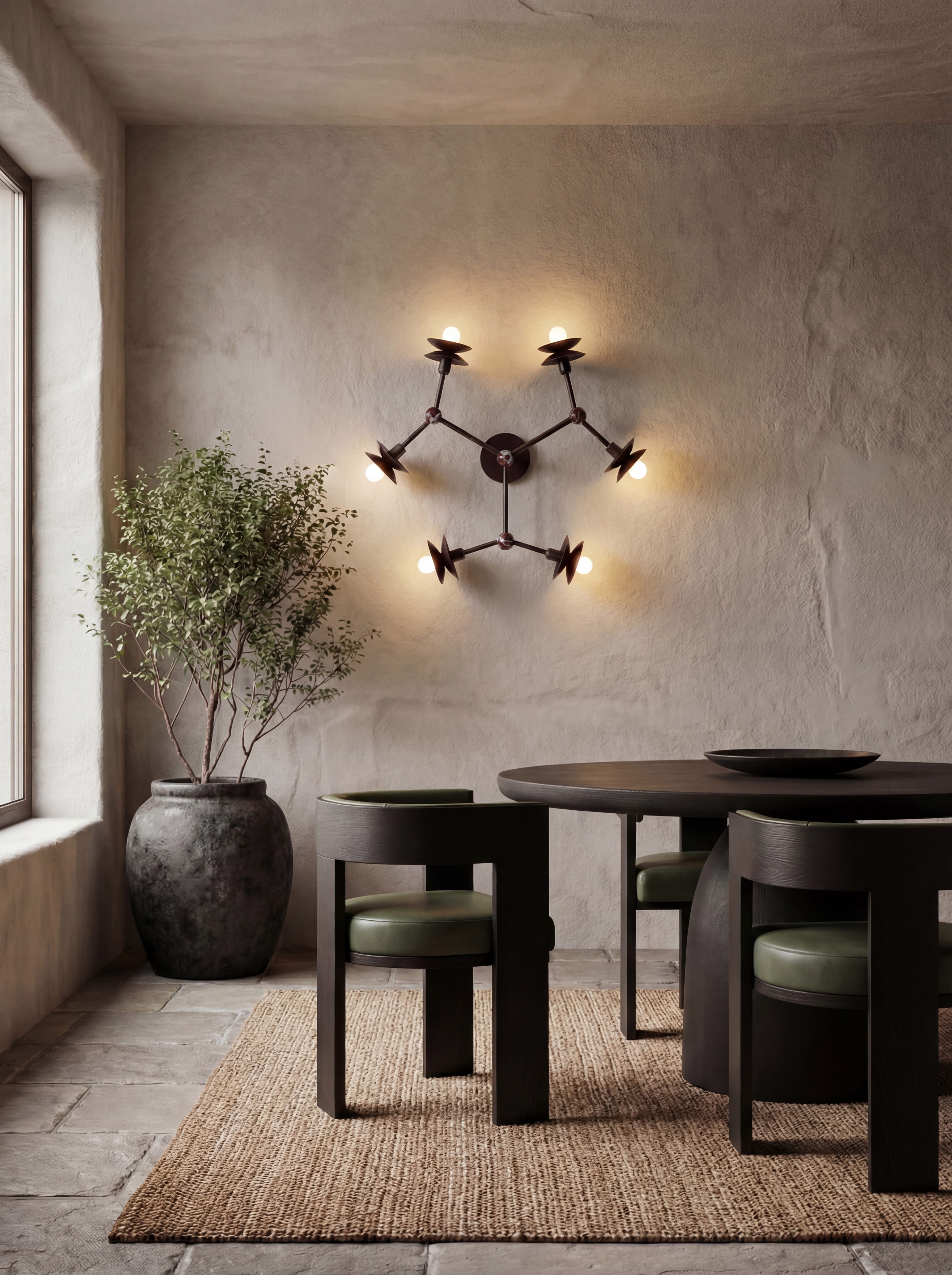 Wandlamp Babylon - 6 Bulbs