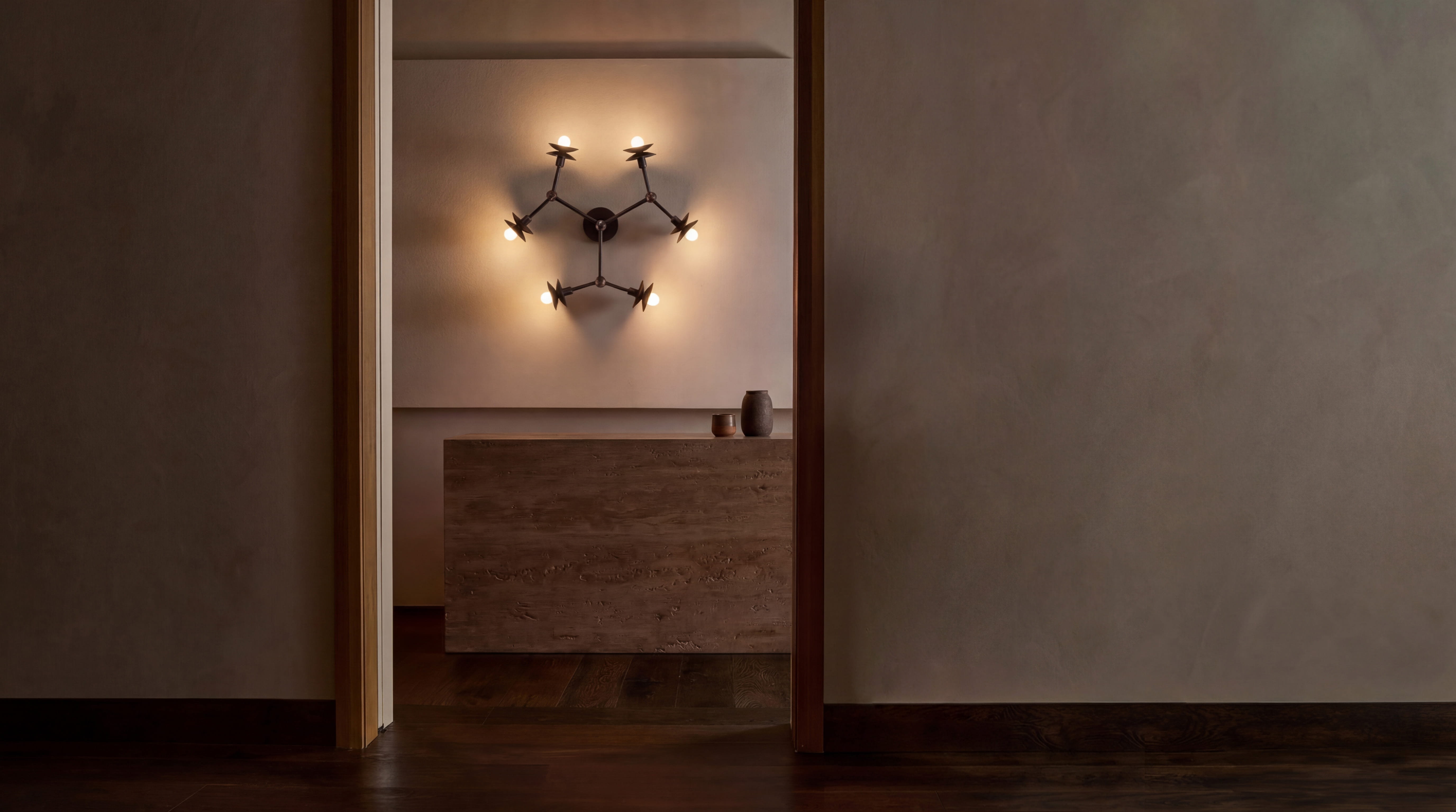 Wandlamp Babylon - 6 Bulbs
